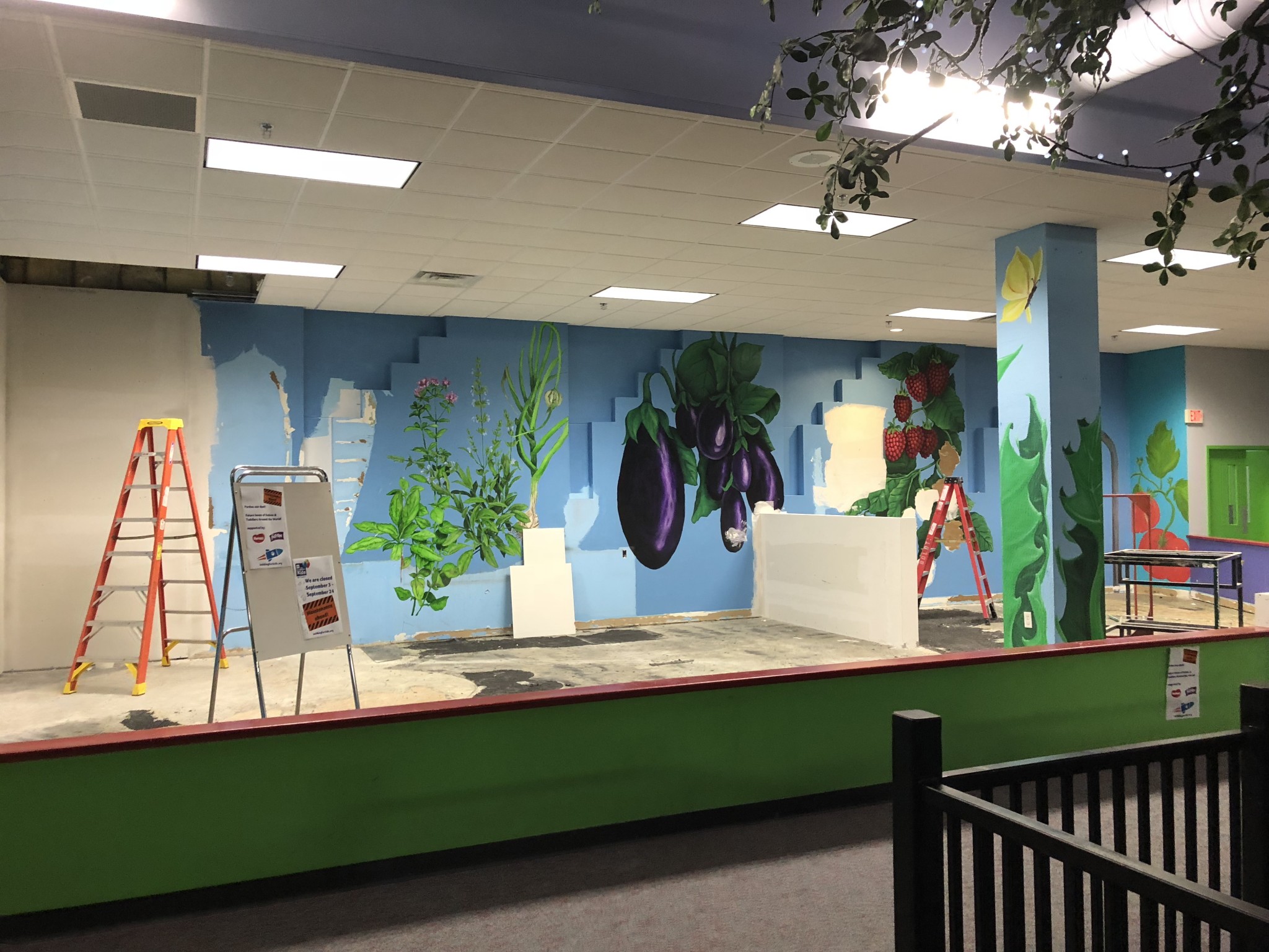 The Building for Kids closed in September to finish 25th birthday renovations.